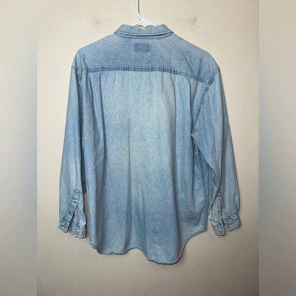 Northern Treasures unisex  Shirt - Size M - 100% Cotton - Light Blue - Picture 7 of 7